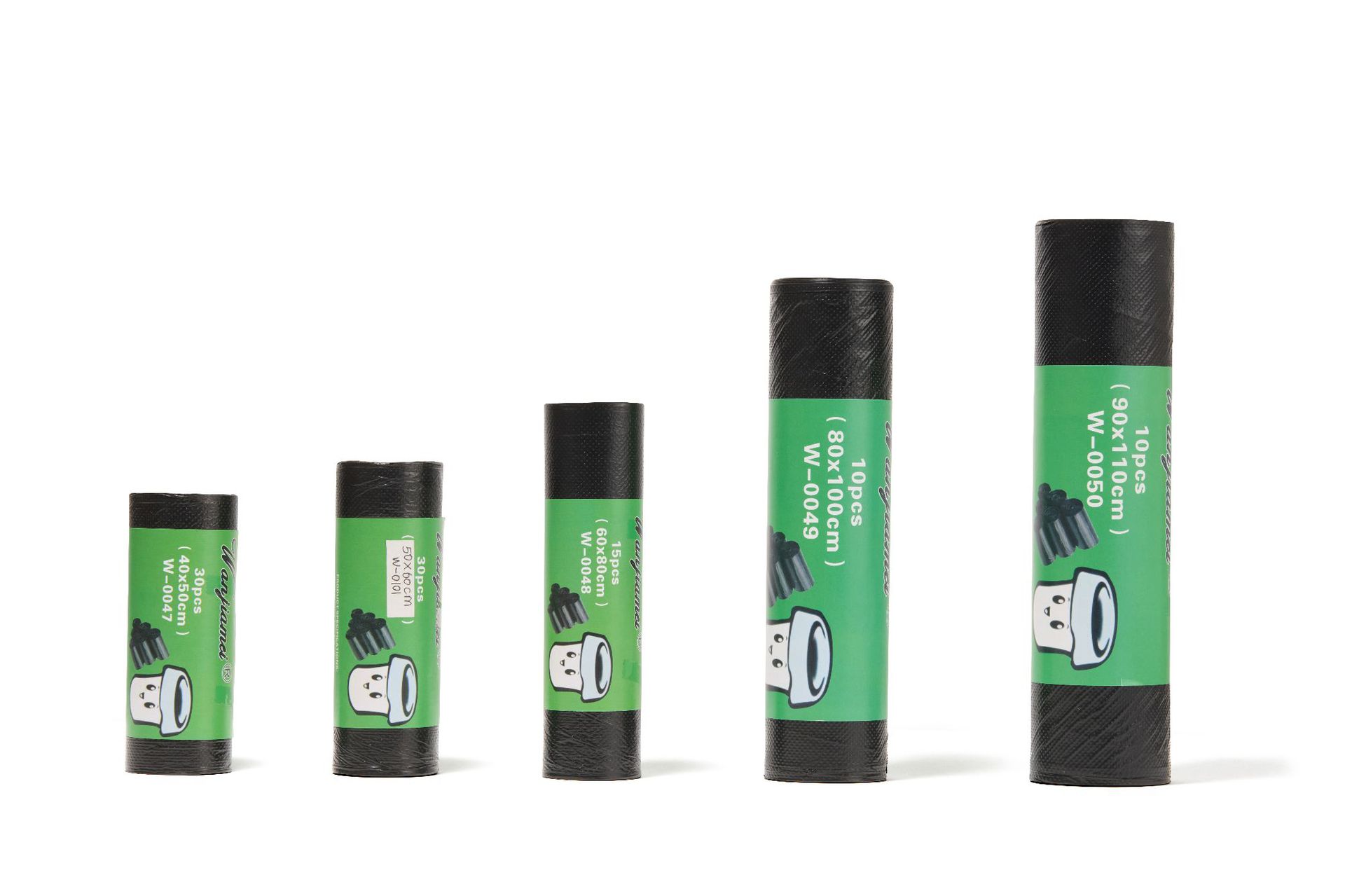 垃圾袋家用加厚平口式大号物业垃圾袋环卫塑料袋酒店厨房大垃圾袋