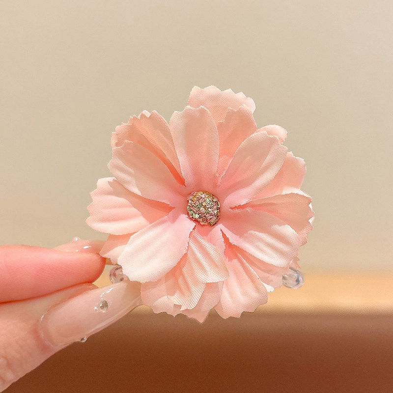 2#Pinza pequeña rosa individual de 4 cm