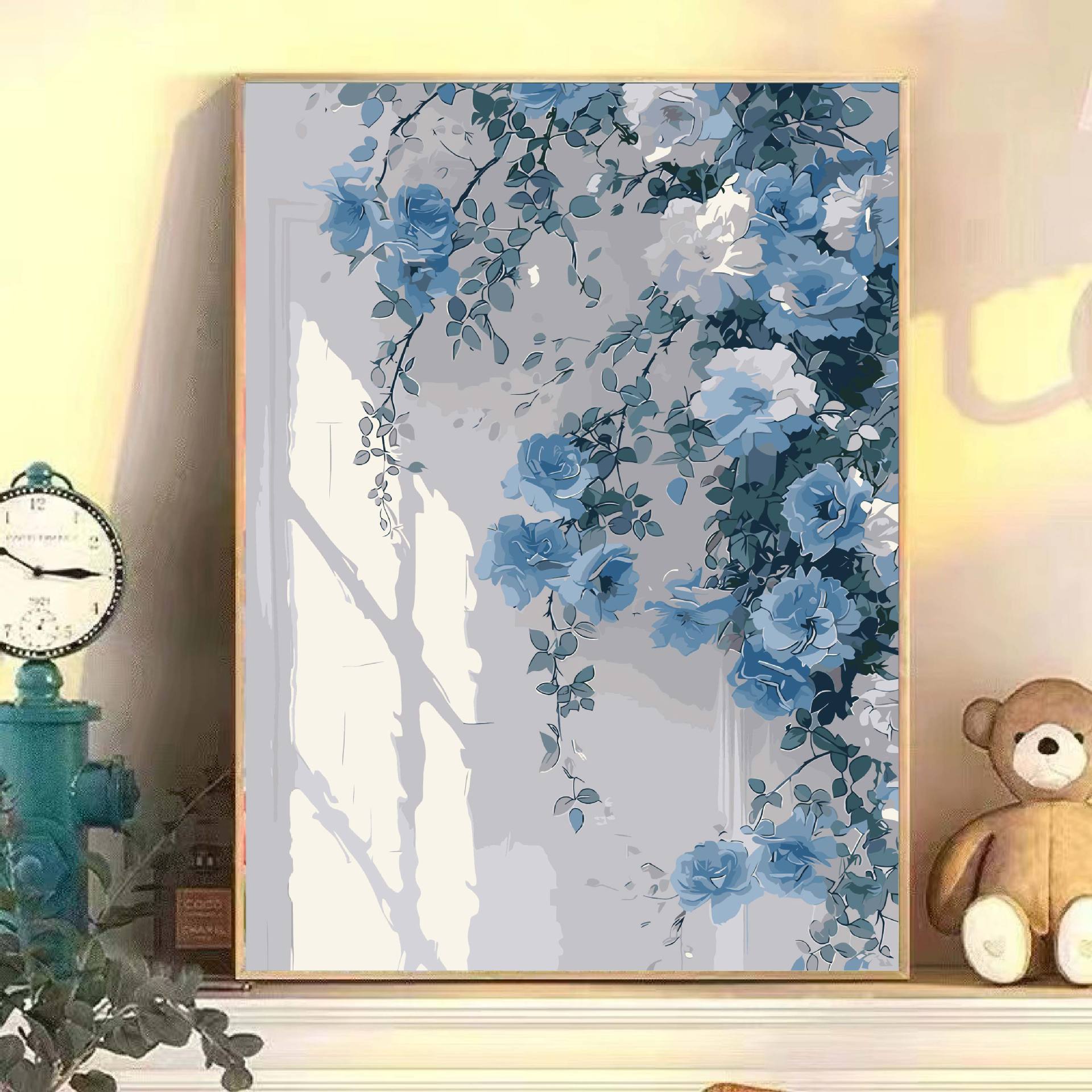 Pintura al óleo digital hecha a mano diy relleno sala de estar decoración de pintura colgante arte relleno pintura al óleo al por mayor