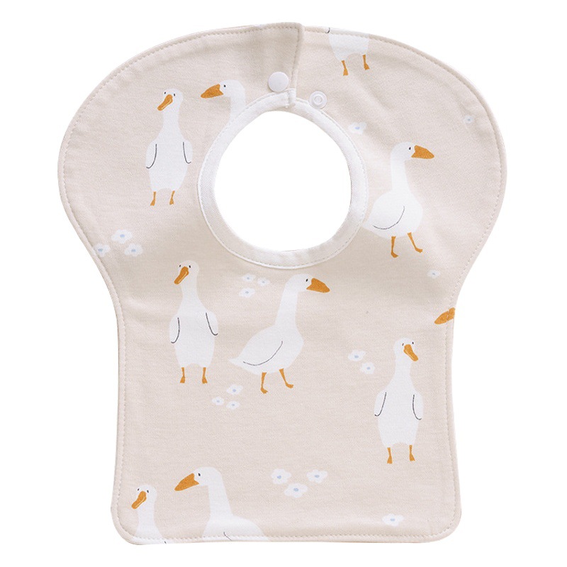 Babero impermeable babero recién nacido bebé niño puro algodón Niña babero extra grande ensanchado babero Otoño e Invierno