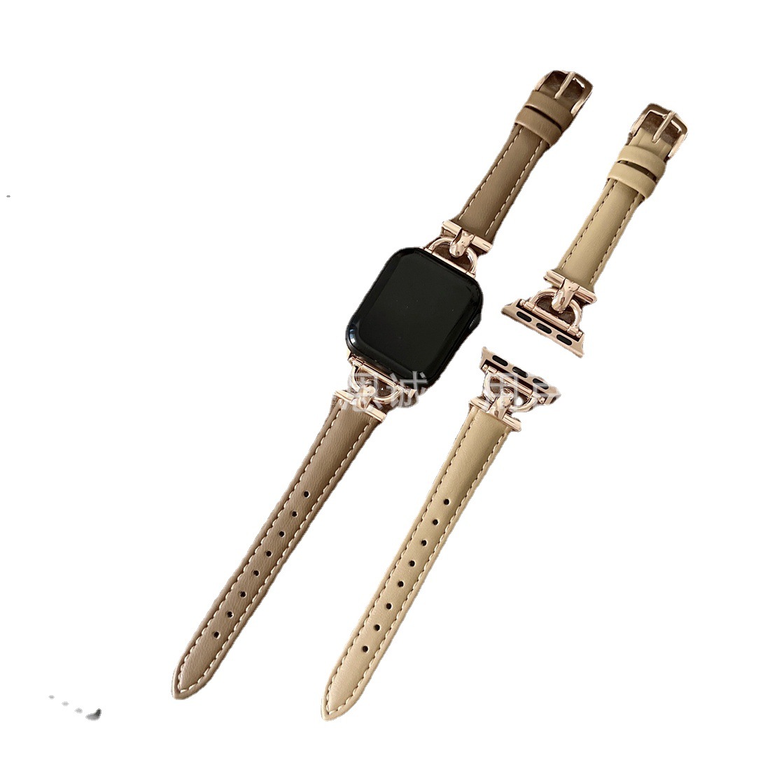 Suitable for iWatch11 generation D-shaped buckle soft and thin watch…