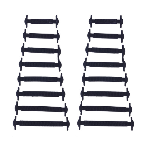 Amazon Lazy Unbind Rainbow Sports Unfastened Silicone Shoelaces Elastic Colorful Velcro Shoelaces