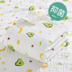 Baby bath towel, children's pure cotton six-layer gauze children's quilt, newborn baby towel quilt, autumn quilt, baby bath towel