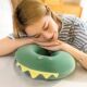 Neck Protection U-shaped Pillow Rear High Chai Dog Shark Embroidery Adult Student Sleeping Cervical Pillow Portable Long-distance Travel Pillow