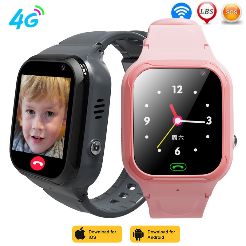2023全新GPS智能手表儿童高清摄像头支持4G Sim卡呼叫智能手表Wif