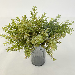 小把幸運草仿真花假花 家居裝飾2號米蘭 婚慶影樓攝影擺件假綠植