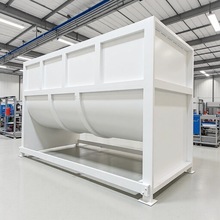 东莞生产 洗衣粉混料机 日化用品不锈钢搅拌桶 卧式槽型混合设备