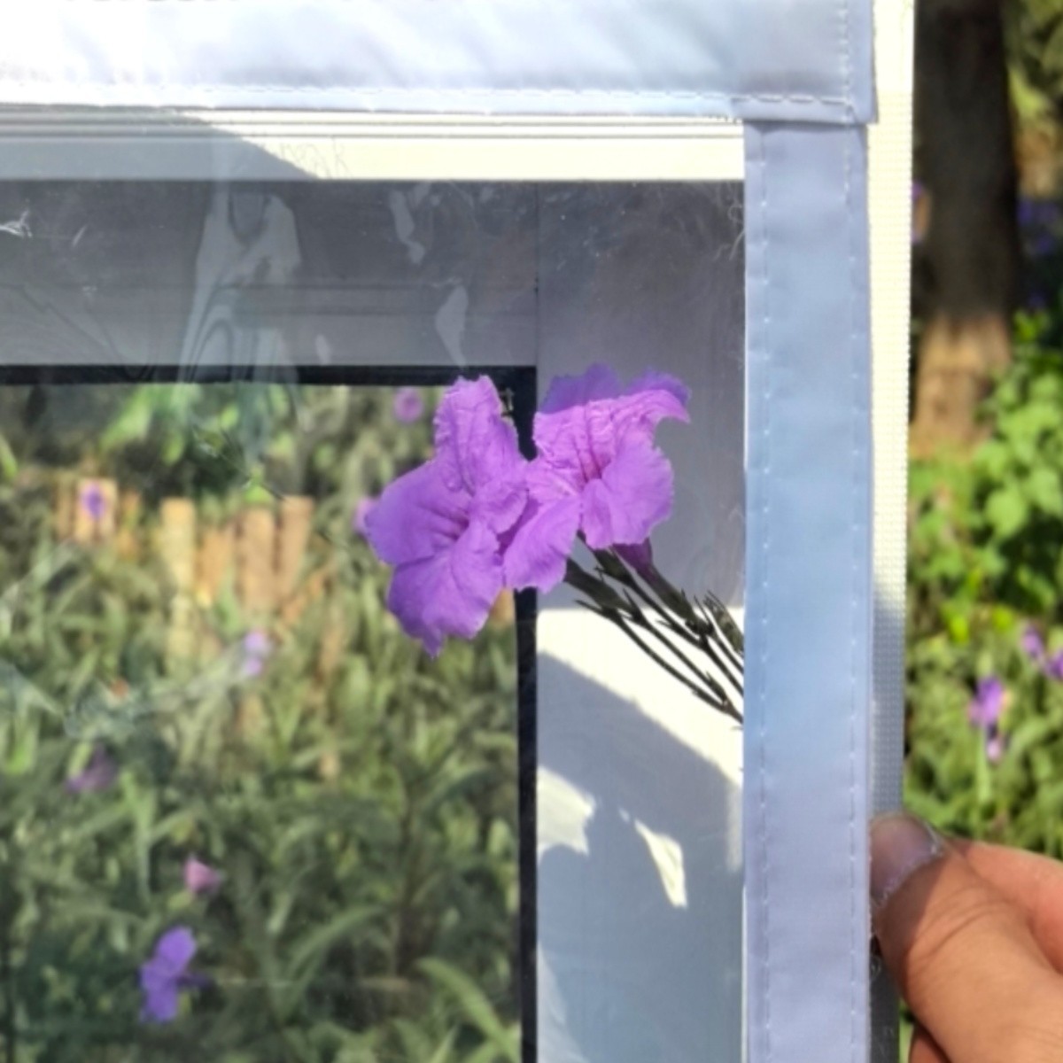 冬季窗户密封防风保暖膜挡风神器漏风防寒透明窗帘加厚塑料布自粘