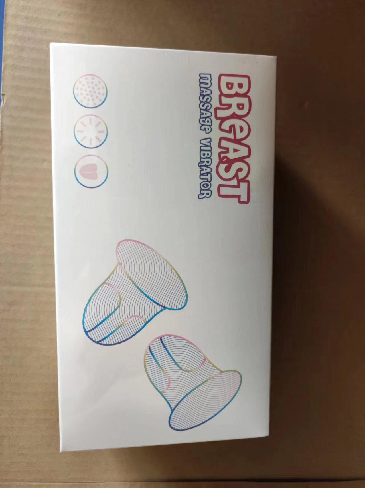 완전한 유방 마사지기 한 쌍(마사지 헤드 6개 포함)