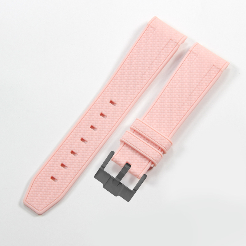 핑크 블랙 버클