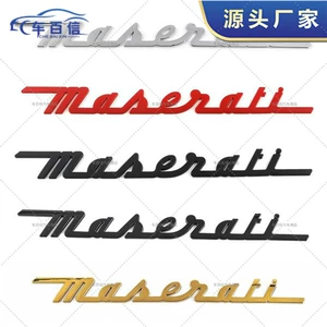 Maserati Ghibli Q4 GTS Arxa Quyruq Nişanı Avtomobil Loqosu