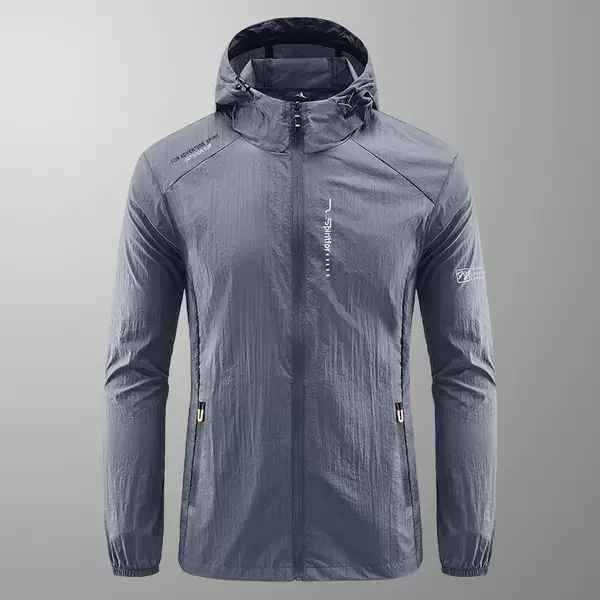 Wholesale couple sun protection clothing summer lightweight breathable outdoor sports skin clothing UV protection thin coat for men and women