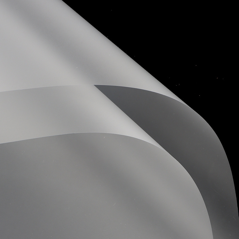 Flor de papel de embalaje material de plástico coreano impermeable ramo de papel de embalaje floristería floral color sólido coreano papel normal al por mayor