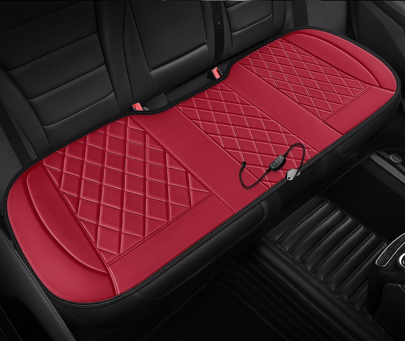 Car heated seat cushion, winter electric heating 12V seat pad, winter single-seat and dual-seat warming pad for driver and passenger