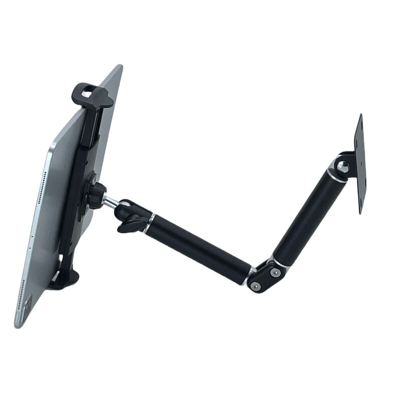 Tablet Wall Mount Bracket with Adjustable Arm, Foldable and Rotatable, Wall-Mounted Tablet Extension Stand Tablet Wall Mount Bracket with Adjustable Arm, Foldable and Rotatable, Wall-Mounted Tablet Extension Stand