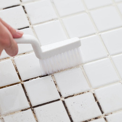 Wash bathroom tiles, wall corners, small brushes, toilet brushes, floor gaps, bathroom beauty seam cleaning brushes