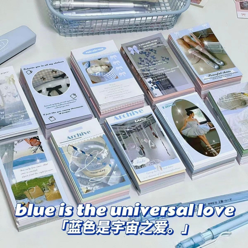 Colección de materiales de sellado original pegatinas de cuentas de mano pegatinas de alto valor visual en la caja de embalaje de decoración pegatinas mezcladas