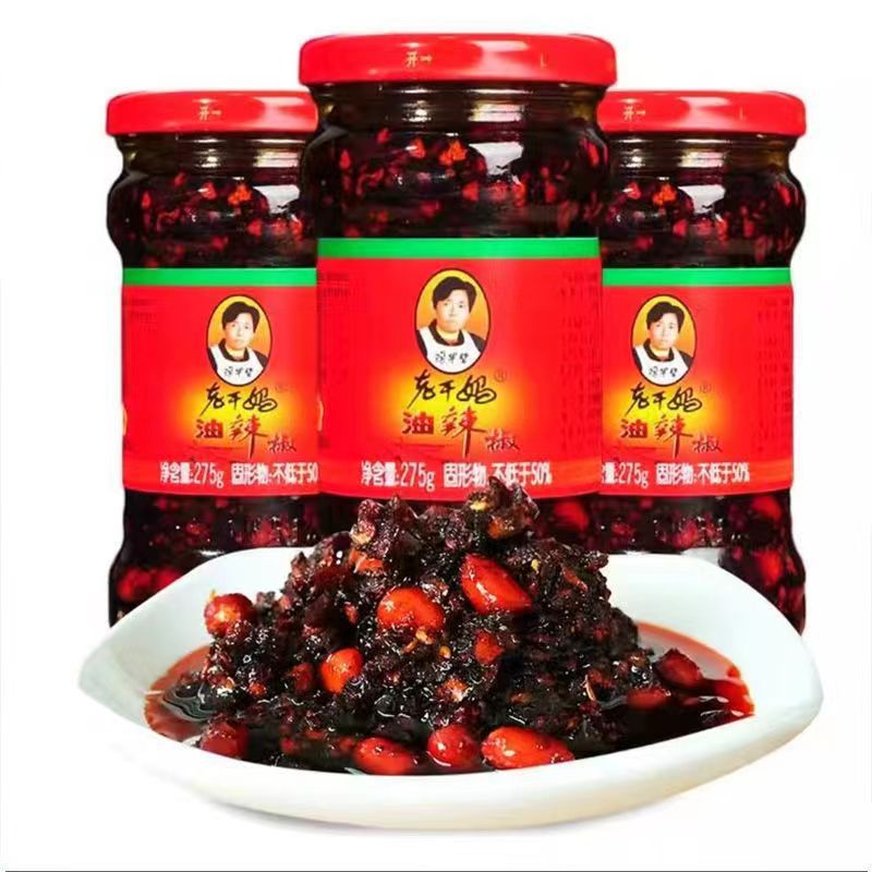 老干妈风味豆豉辣椒酱下饭酱油辣椒风味鸡油油辣椒牛肉末油辣椒