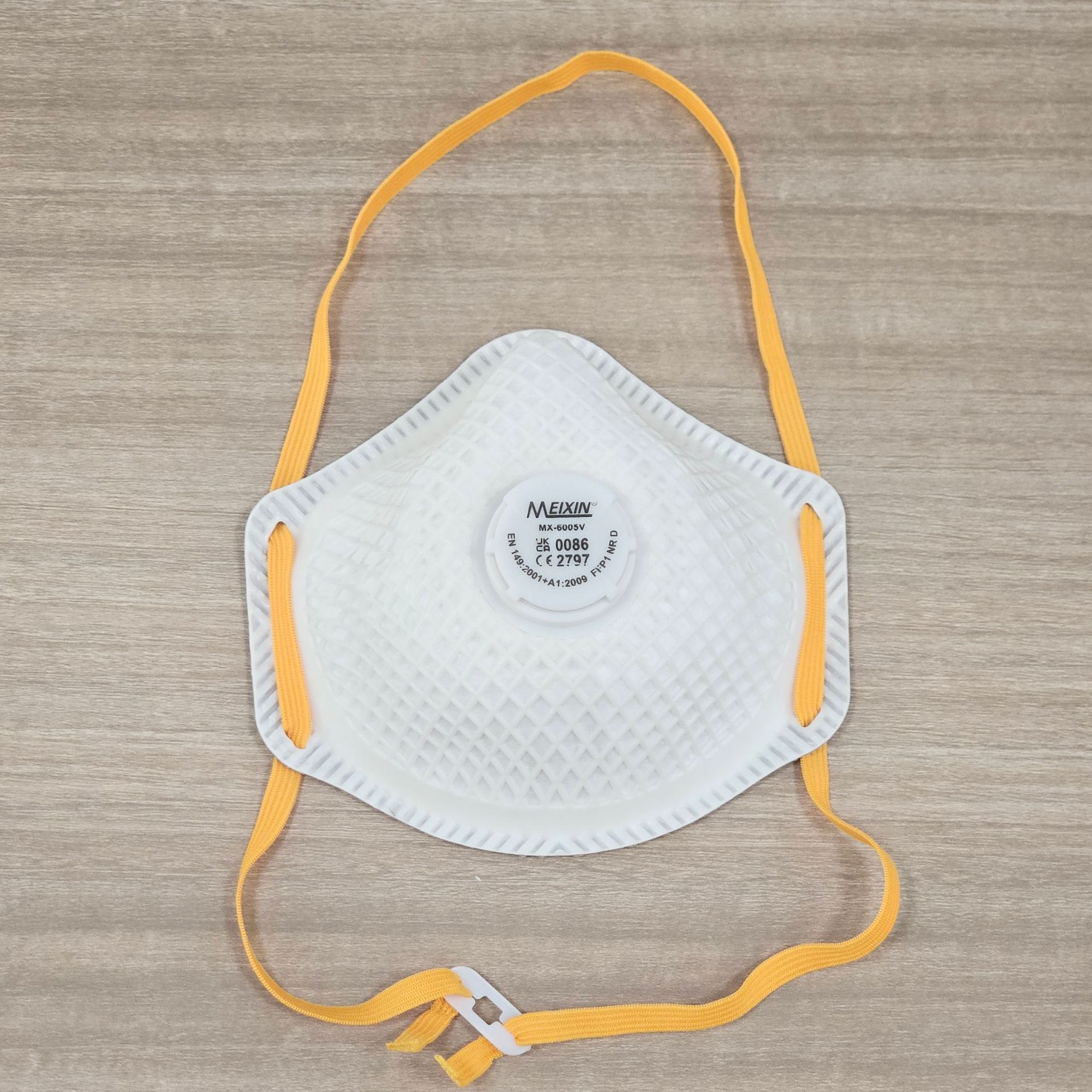 欧标工业口罩防粉尘防护喷漆带呼吸阀MX-6005VFFP2带呼吸阀防尘