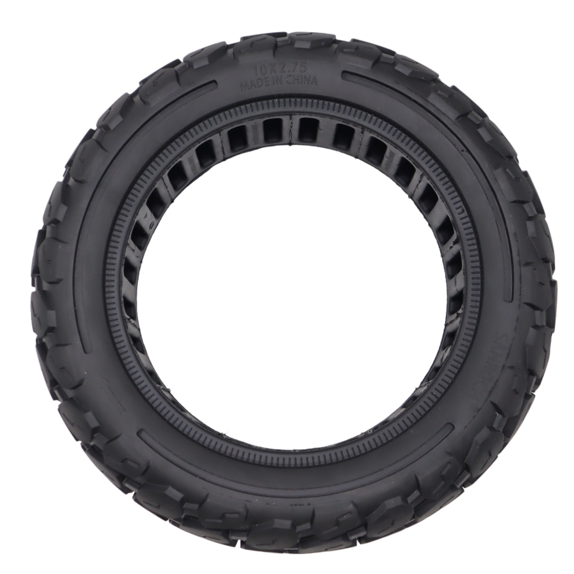 Electric Scooter 10X2.75 Inner Honeycomb Solid Tire 10inch Off-Road Shock-Absorbing Wear-Free Inflatable Tire Outer Tire