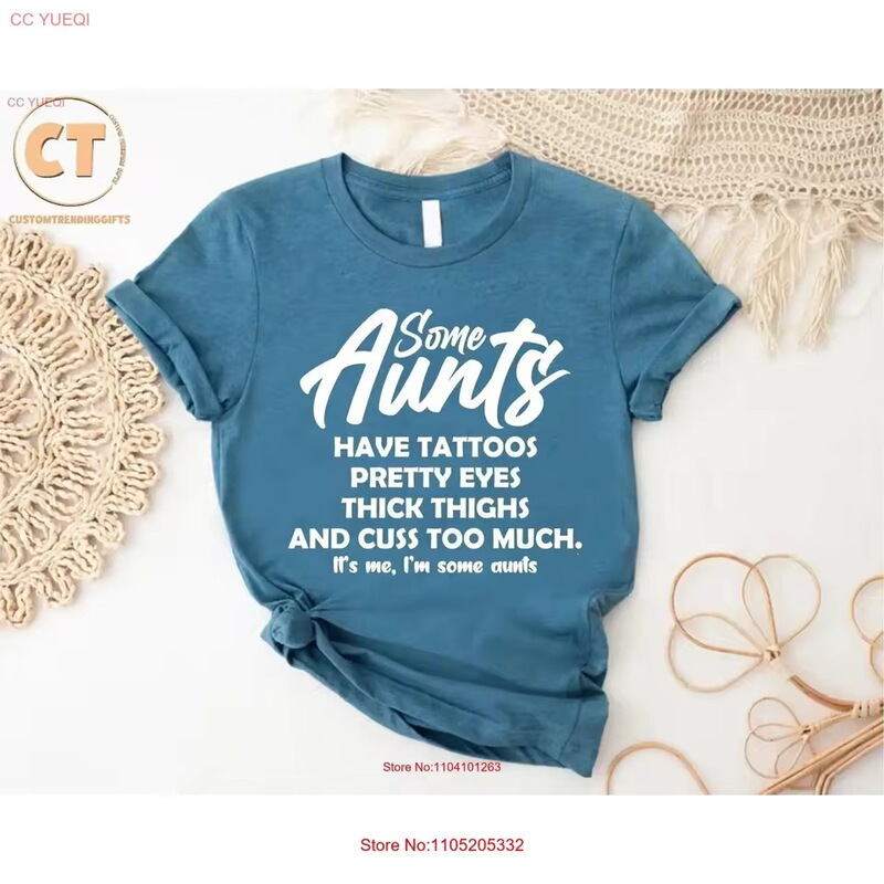 Funny cool auntie T-shirt, crazy new favorite pregnancy reveal for Mother's Day, auntie, sister, vintage style