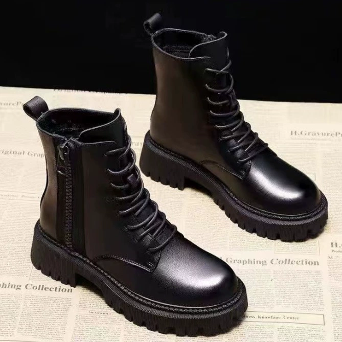 Трансграничная внешняя торговля сапоги Martin женский 2024 осень и зима новые короткие сапоги