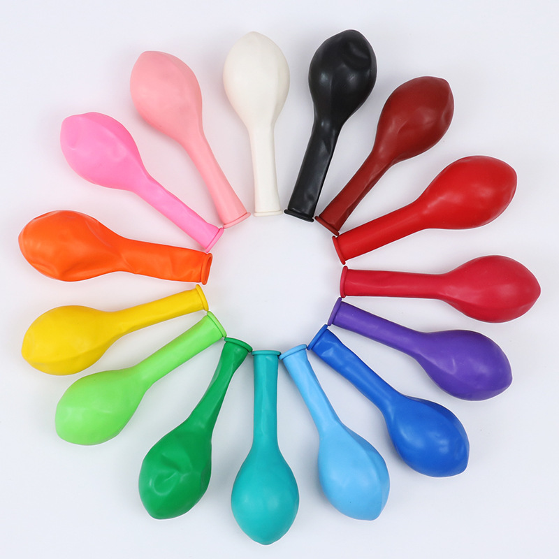 Factory Wholesale Decorative Balloons 12-inch 2.8g Matte Latex Balloons for Wedding Room and Wedding Matte Balloons