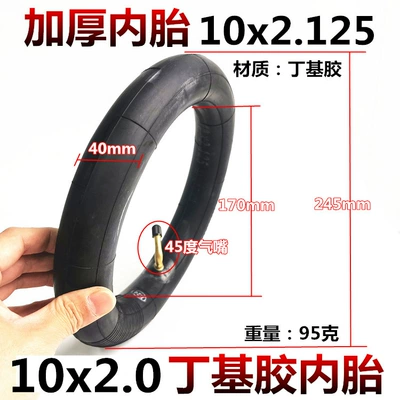 10X2 Inner and Outer Tires 10inch Elektrikli avtomobil şinləri