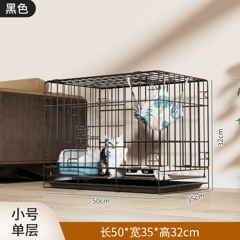 猫ケージ家庭用屋内特大フリースペース猫ヴィラトイレ一体型猫城猫ケージ猫クライミングフレームハウス|undefined