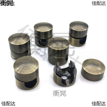 复古吊灯固定装置跨境铝线线扣DIY配件固线器电源线金属工具铬色
