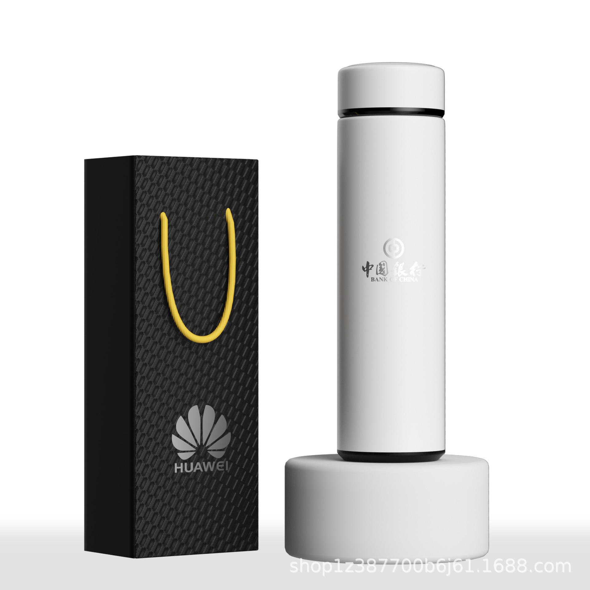 Taza recta de negocios Taza termo de separación de agua de té inteligente Desarrollado LOGO Taza de agua de regalo conmemorativa Taza de té de oficina al por mayor