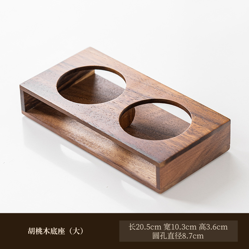 Loción de prensa de nogal botella vacía de madera maciza de lujo ligero hotel desinfectante de manos gel de ducha champú loción