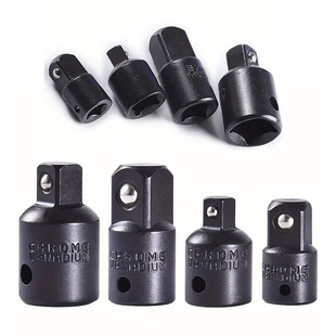 Pneumatic Adapter for Converting 1/2 Inch to 3/8 Inch and 1/4 Inch Pneumatic Sockets to Square and Reducing Sizes
