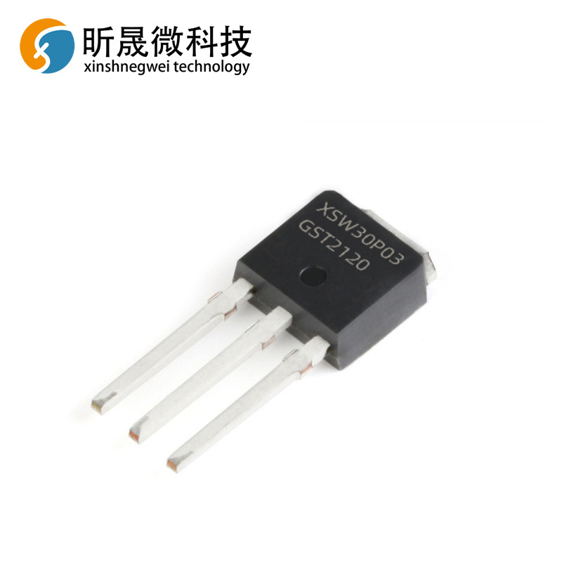 30P03 TO251 -30V -30A P沟道 MOS管场效应