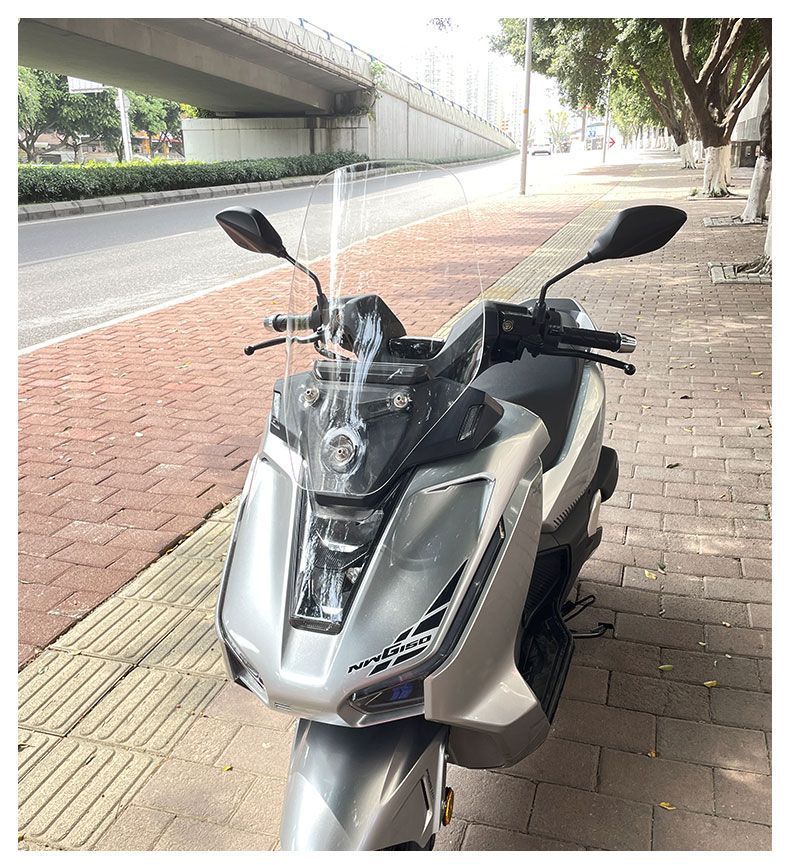 Suitable for Wuyang Honda Nwg150 Special Front Windshield Modification and Heightening Windshield Accessories