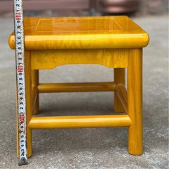 金南無垢材家具小さなベンチ低スツール家庭用靴交換スクエアスツールマホガニーリッチスツールリビングルームソファ無垢材スツール