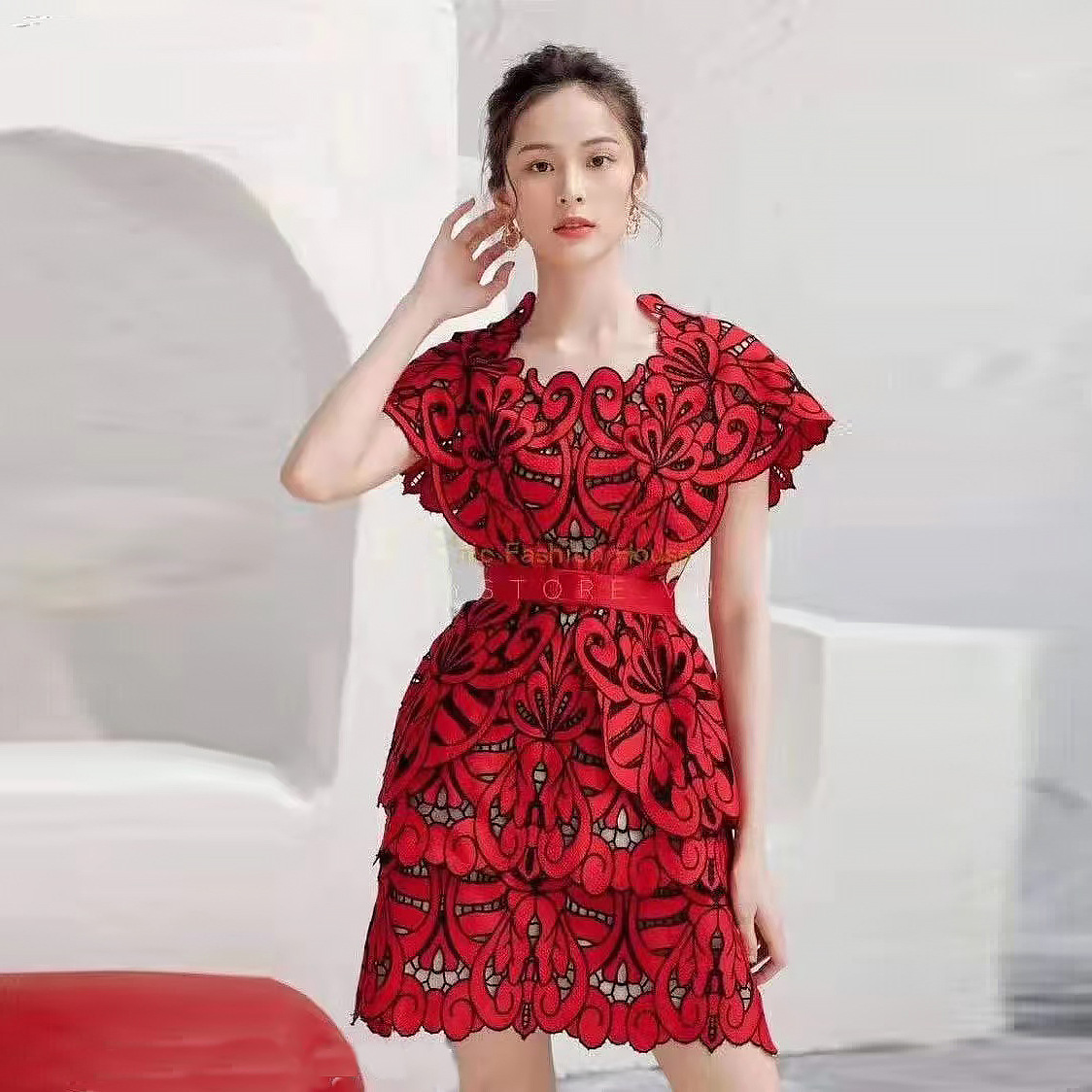 Small design cute lace dress