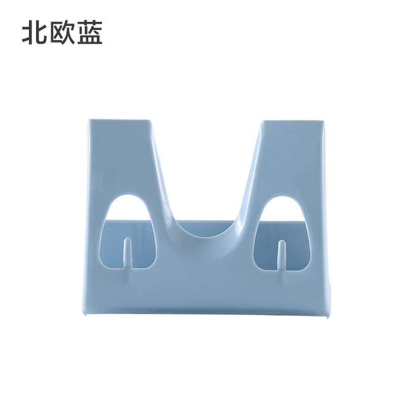 鍋の蓋の棚の壁掛け式のメーカーの直接販売の家庭用の穴を開けて跡がなくて、水を切って台所の鍋の蓋の収納棚を接続することができます。|undefined