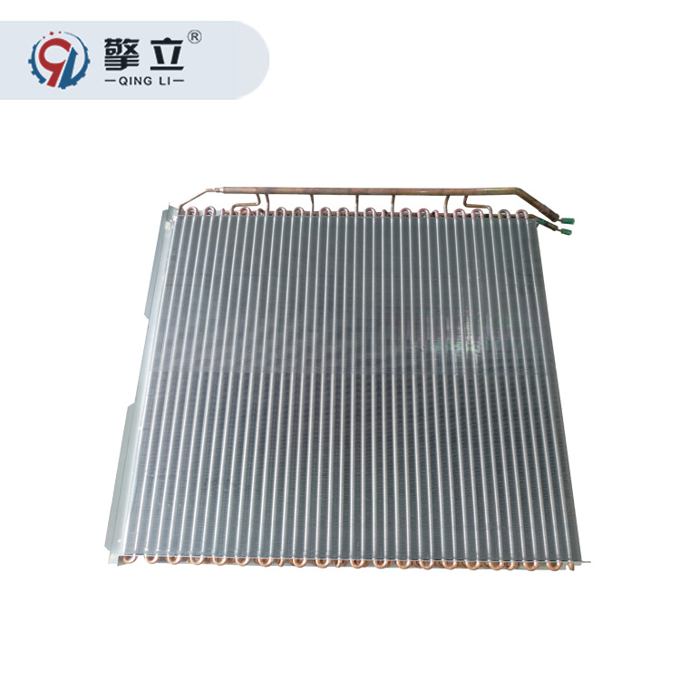厂家直供 铜管冷凝器不锈钢翅片式冷却器空调冷凝器风冷式冷凝器