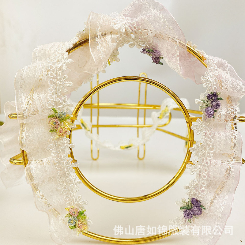 唐如锦浪漫花边辅料 宠物服饰洛丽塔袖口领口裙边装饰材料|undefined