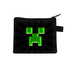 バッグ マインクラフト 子供用小銭入れ 小学生向け おしゃれ ポリエステル製収納バッグ ミニバッグ 工場卸売 持ち運びに便利