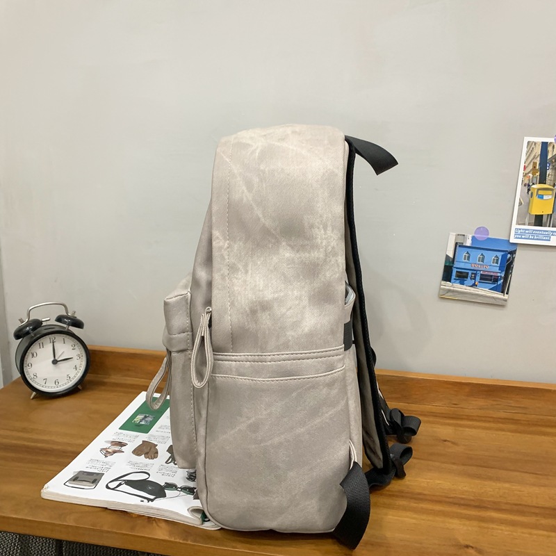 2024 nuevo estilo retro europeo y americano de gran capacidad mochila para estudiantes de secundaria mochila simple estilo universitario mochila escolar