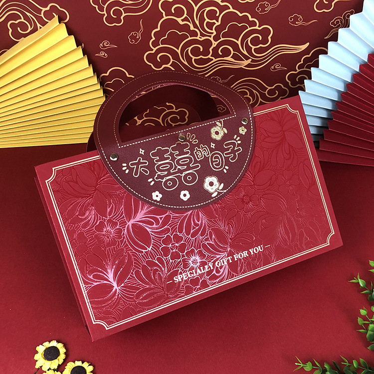 中国风高端伴手礼盒伴娘结婚喜糖盒精选高级感母亲节礼盒空盒批发