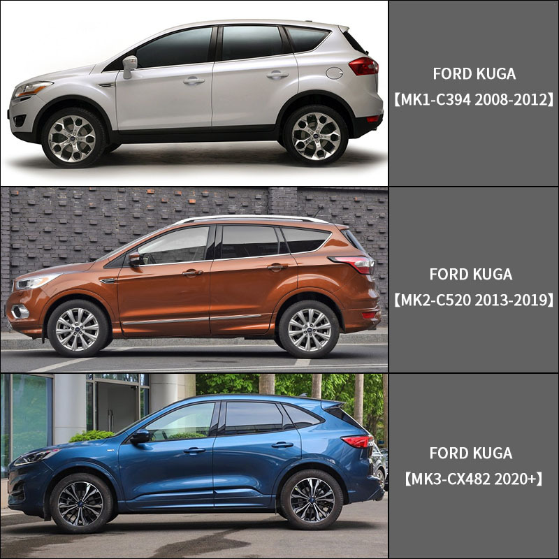 Suitable for Ford Maverick Sunny Rain Shield Side Window Deflector Rear View Mirror Rain Eyebrow KUGA Window visor