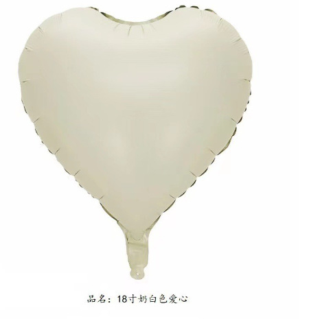 18 pulgadas en forma de corazón de cinco puntas globo estrella amor película de aluminio globo boda cinta decoración fiesta de cumpleaños decoración de la boda