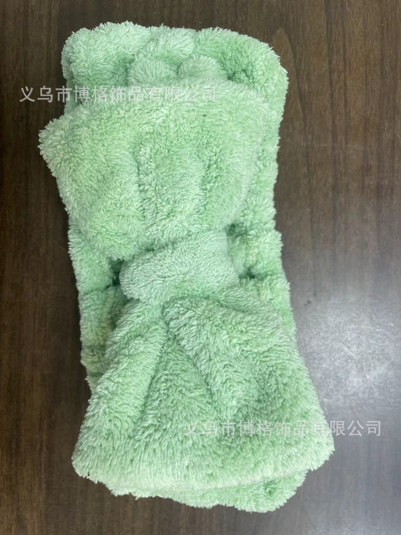 Diadema de vellón de coral coreano, lindo lavado de cara deportivo, diadema de maquillaje, diadema de lazo, diadema