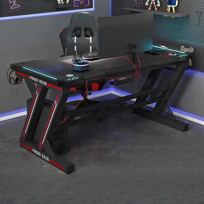 Carbon Fiber Texture Computer Desk, Gaming Desk, Desktop Computer, Home Professional Gaming Desk, Bedroom Writing Desk, Office Desk Carbon Fiber Texture Computer Desk, Gaming Desk, Desktop Computer, Home Professional Gaming Desk, Bedroom Writing Desk, Office Desk