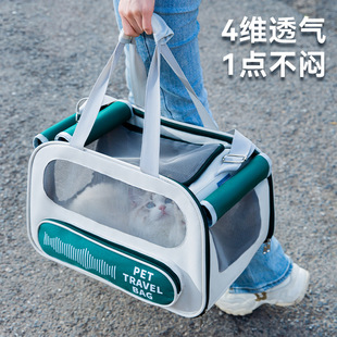 Going Out Bag Oxford Cloth Portable Foldable Shoulder Pet Backpack Breathable Music Rhythm Cat Bag Wholesale