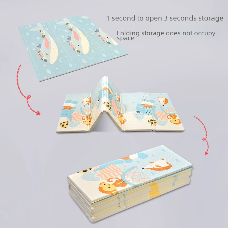 Foldable game mat for crawling, carpet from foam, wholesale, increased thickness