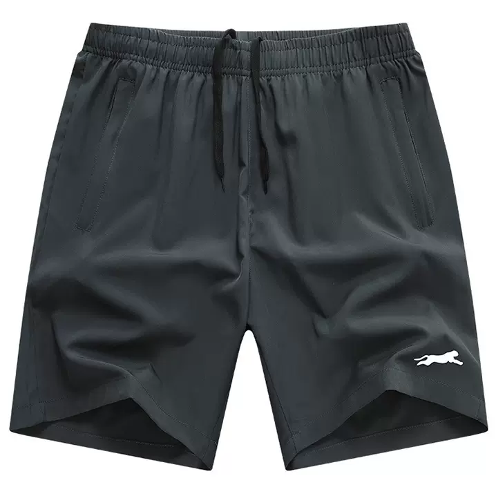 舒适冰丝短裤四面弹力休闲裤男透气男士五分裤运动夏季沙滩裤男装